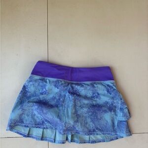 Ivivva Purple and Blue Ruffled Skirt